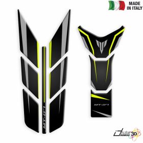TANK PAD STICKER RESINED FLUO FITS YAMAHA MT-07 700 2018-2019