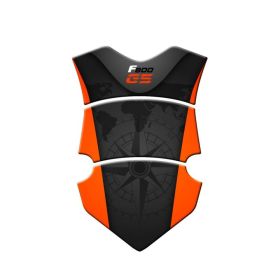 PROTEGE RESERVOIR ADHESIF RESINE ORANGE FITS BMW F 800 GS / ADVENTURE 2013-2014