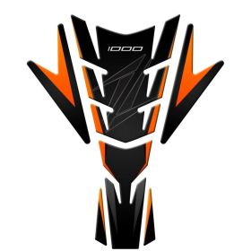 TANKSCHUTZ AUFKLEBER BEHARZTE ORANGE FITS KAWASAKI Z1000 2014-2017
