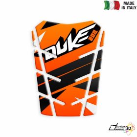 PROTEGE RESERVOIR ADHESIF RESINE ORANGE POUR KTM DUKE 200 2010-2017