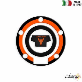 FUEL CAP STICKER RESINED ORANGE FITS YAMAHA MT-09 900 2013-2019