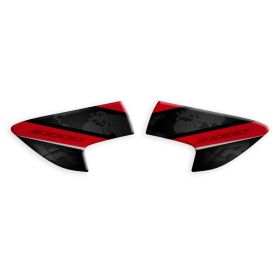 SIDE STICKERS RESINED RED FITS BMW S 1000 XR