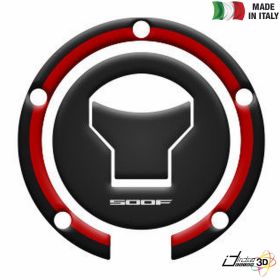 FUEL CAP STICKER RESINED RED FITS HONDA CB 500 F 2016-2017