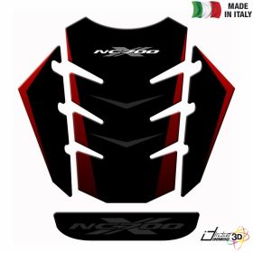 TANK PAD STICKER RESINED RED FITS HONDA NC 700 X 2014-2015