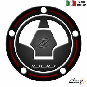 FUEL CAP STICKER RESINED RED FITS KAWASAKI Z 1000 2010-2017