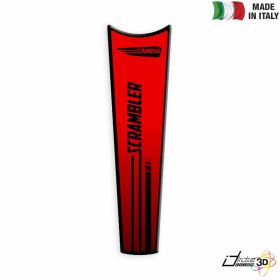 TANKSCHUTZ AUFKLEBER BEHARZTE ROT FUR DUCATI SCRAMBLER 800 ICON 2015-2018
