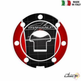 FUEL CAP STICKER RESINED RED FITS HONDA TRANSALP XL 700 V 2008-2013