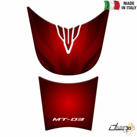 PROTEGE RESERVOIR ADHESIF RESINE ROUGE POUR YAMAHA MT-03 660 2006-2013