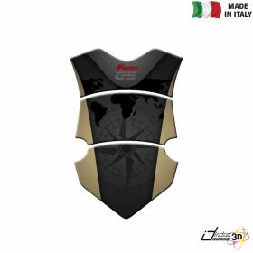 TANK PAD STICKER RESINED SAND FITS BMW F 800 GS 2013-2014