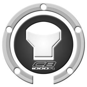 FUEL CAP STICKER RESINED SILVER FITS HONDA CB 1000 R 2018