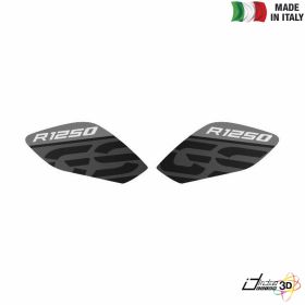 SIDE STICKERS RESINED SILVER FITS BMW R 1250 GS 2019-2019