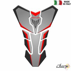 PROTEGE RESERVOIR ADHESIF RESINE GRIS ROUGE POUR YAMAHA MT-10 1000 2016-2018