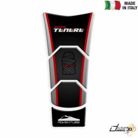 ADHESIF RESERVOIR 3D GRIS ROUGE POUR YAMAHA XT 1200 Z SUPERTENERE 2014-2017