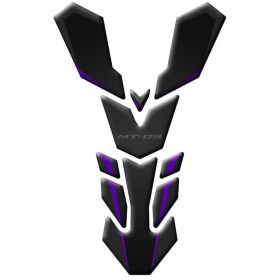TANK PAD STICKER RESINED VIOLET FITS YAMAHA MT-09 2017-2018