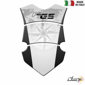TANK PAD STICKER RESINED WHITE FITS BMW F 700 GS 2013 - 2014