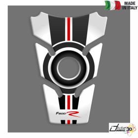 TANK PAD STICKER RESINED WHITE FITS BMW F 800 R 2015-2017