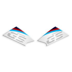 SIDE STICKERS RESINED WHITE FITS BMW R 1200 GS 2008-2012