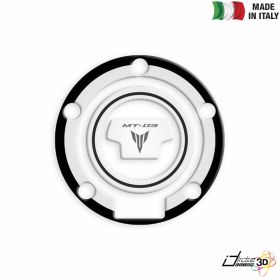 FUEL CAP STICKER RESINED WHITE FITS YAMAHA MT-03 660 2006-2013