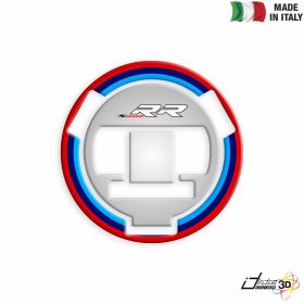 FUEL CAP STICKER RESINED WHITE MSPORT FITS BMW S 1000 RR 2014-2016