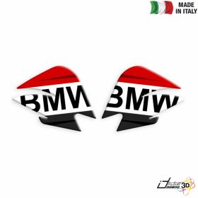 ADESIVI LATERALI RESINA BIANCO ROSSO FOR