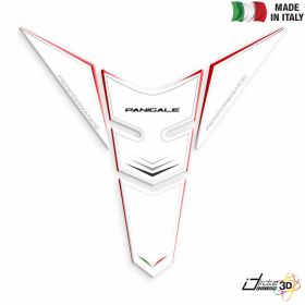 TANKSCHUTZ AUFKLEBER BEHARZTE WEISS ROT FUR DUCATI PANIGALE 1199 2012-2016