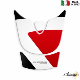PROTEGE RESERVOIR ADHESIF 3D BLANC ROUGE POUR DUCATI MULTISTRADA 1260 2018-2019