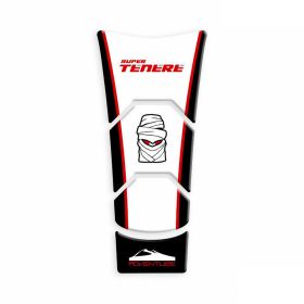 ADHESIF RESERVOIR 3D BLANC ROUGE POUR YAMAHA XT 1200 Z SUPERTENERE 2012-2013
