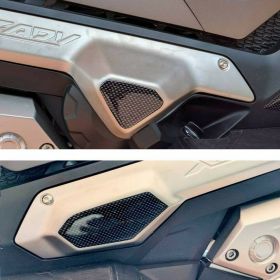 ADESIVI RESINATI PROTEZIONE BATTI TACCO PER MOTO HONDA X-ADV - VERSIONE CARBONIO
