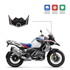 Adesivo 3D cupolino IRIDEA DESIGN nero rosso blu