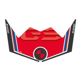 Adesivo 3D cupolino IRIDEA DESIGN rosso blu