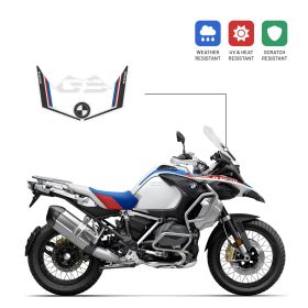 Adesivo 3D cupolino IRIDEA DESIGN bianco rosso blu