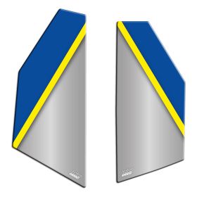 PROTEGE LATÉRALE INFÉRIEURE BLEU JAUNE