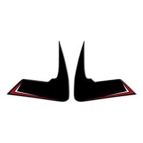 PROTEZIONE FIANCHI INTERMEDI NERO ROSSO