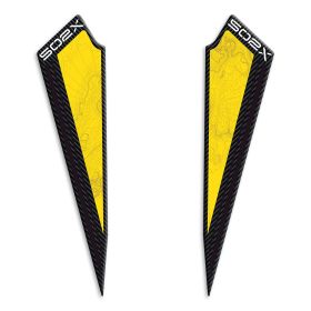 ADESIVI 3D LATERALI IRIDEA DESIGN CARBON GIALLO