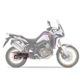 PROTEZIONE FORCELLONE CARBON NERO