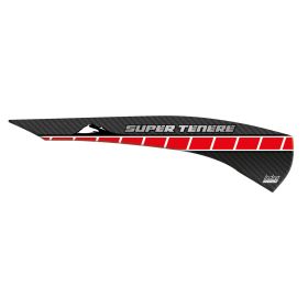 PROTEZIONE FORCELLONE CARBON ROSSO