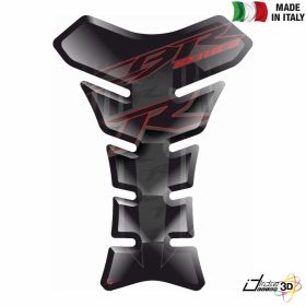 TANKSCHUTZ AUFKLEBER BEHARZTE ANTI KRATZ SCHWARZ ROT FITS HONDA CBR 600 RR