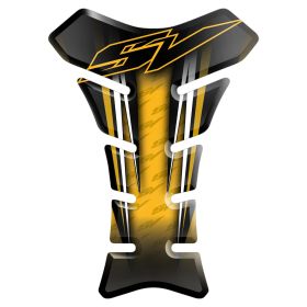 TANKSCHUTZ AUFKLEBER BEHARZTE GOLD SCHWARZ FITS SUZUKI SV 1000 S 650 S