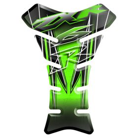 PROTEGE RESERVOIR ADHESIF RESINE VERT NOIR FITS KAWASAKI ZX-6R NINJA 600 636