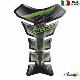 TANK PAD RESINED STICKER GREEN GREY FITS KAWASAKI Z 800 Z800 2013 2016