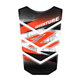 TANKSCHUTZ AUFKLEBER BEHARZTE ORANGE WEISS FITS KTM 1190 1290 ADVENTURE R