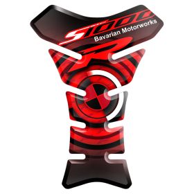 PROTEGE RESERVOIR ADHESIF RESINE ANTI RAYURES ROUGE NOIR FITS BMW S 1000 R
