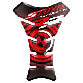 PROTEGE RESERVOIR ADHESIF RESINE ANTI RAYURES ROUGE NOIR FITS BMW S 1000 RR