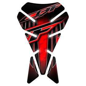 TANK PAD ANTI SCRATCH RESINED STICKER RED BLACK FITS HONDA CBF 125 250 600 1000