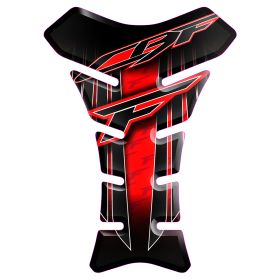 PROTEGE RESERVOIR ADHESIF RESINE ANTI RAYURES ROUGE NOIR FITS HONDA CBF 250