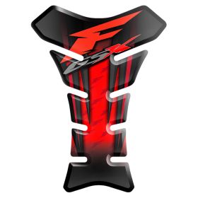 PROTEGE RESERVOIR ADHESIF RESINE 3D ROUGE NOIR FITS SUZUKI GSX-F 600 650 750