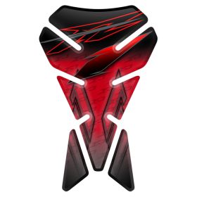 TANK PAD RESINED STICKER RED BLACK FITS YAMAHA FZ1 FAZER 1000 2006 2015