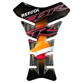 TANK PAD ANTI SCRATCH RESINED 3D STICKER REPS FITS HONDA CBR 250 R