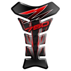 PROTEGE RESERVOIR ADHESIF RESINE ROUGE GRIS FITS KAWASAKI Z 750 Z750 2004 2012