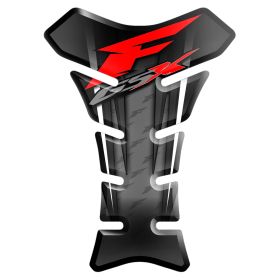 PROTEGE RESERVOIR ADHESIF RESINE 3D GRIS ROUGE FITS SUZUKI GSX-F 600 650 750